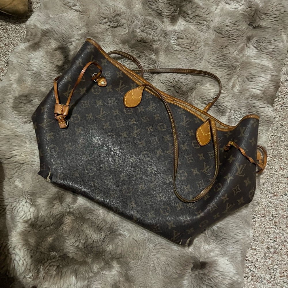 Louis Vuitton Dark Brown Monogram Tote